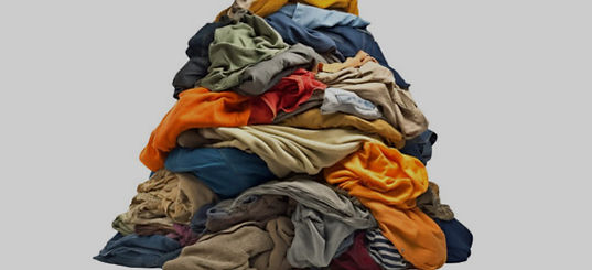 pile of clothes on the floor