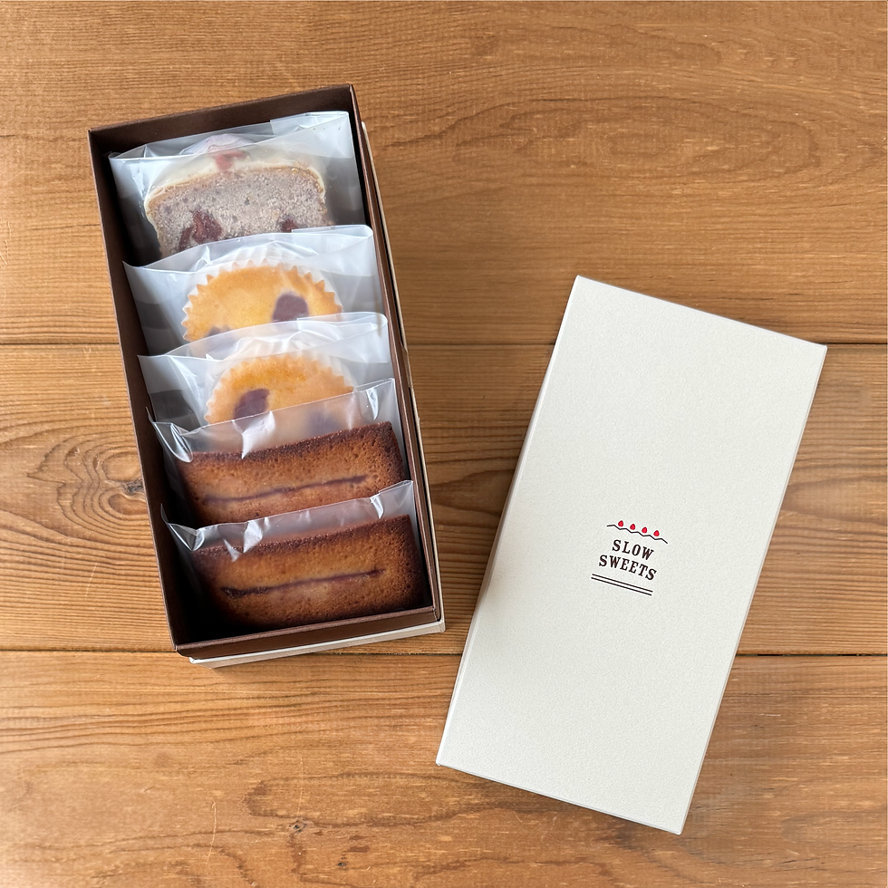注)まだ発売していません パウンドケーキ入り焼き菓子ギフトBOX 12月頃~を予定