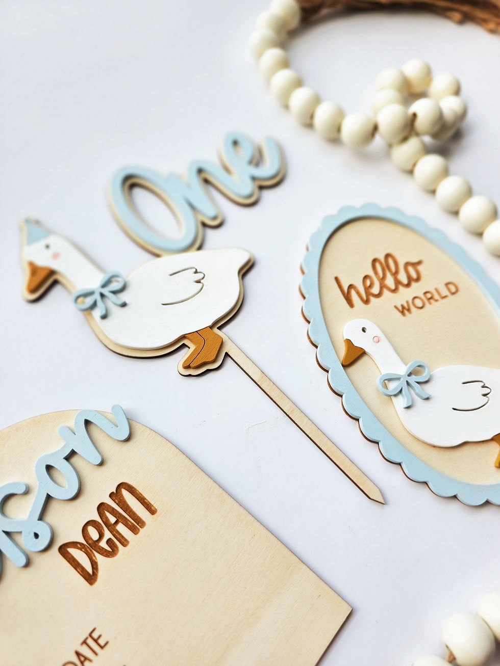 Thumbnail: Silly Goose 'Hello World' Announcement Sign