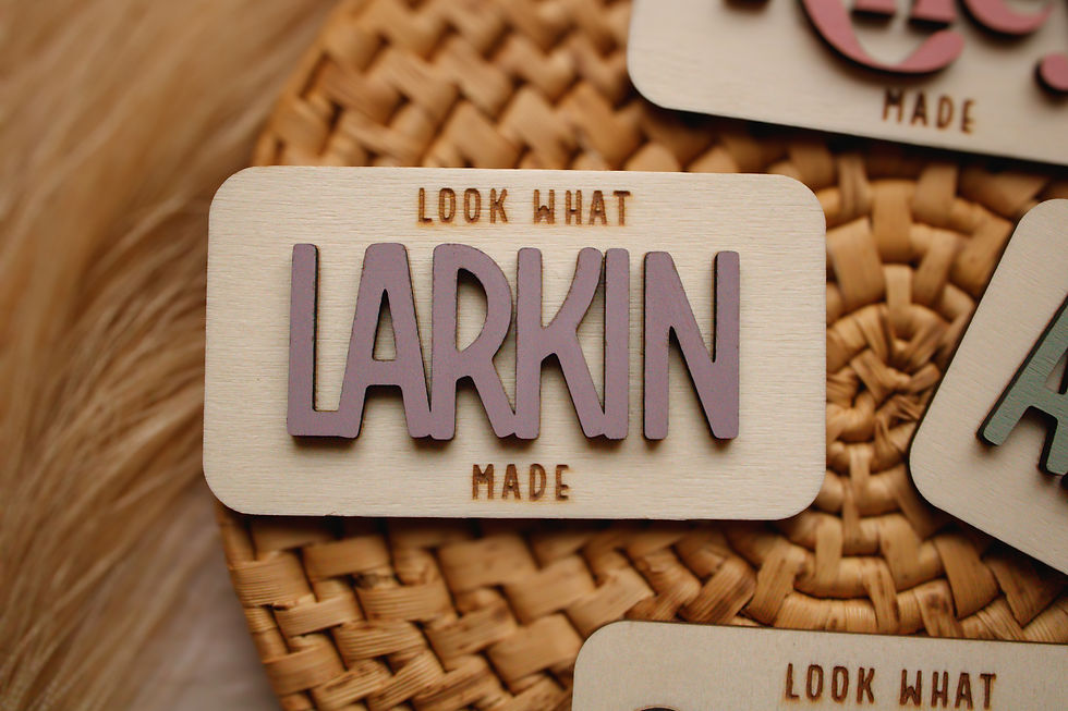 Thumbnail: Custom "Look What I Made" Magnets