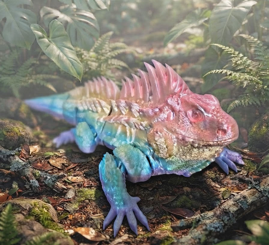 Colorful Iguana