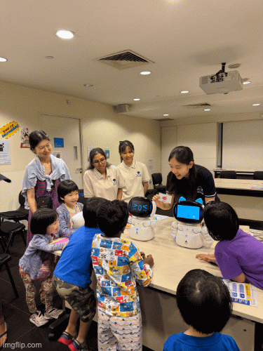 Teacher Lena at NLB