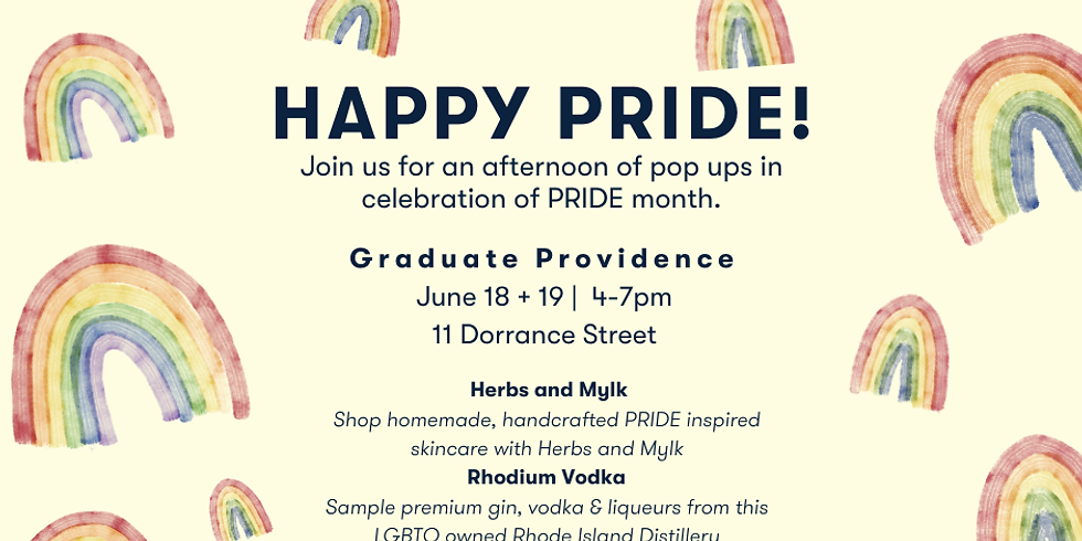 Graduate Providence Pop Ups