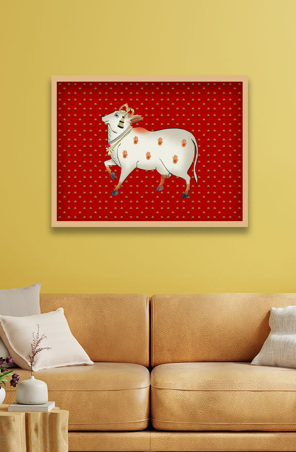 Thumbnail: Pichwai Collection 25 - Cow Series