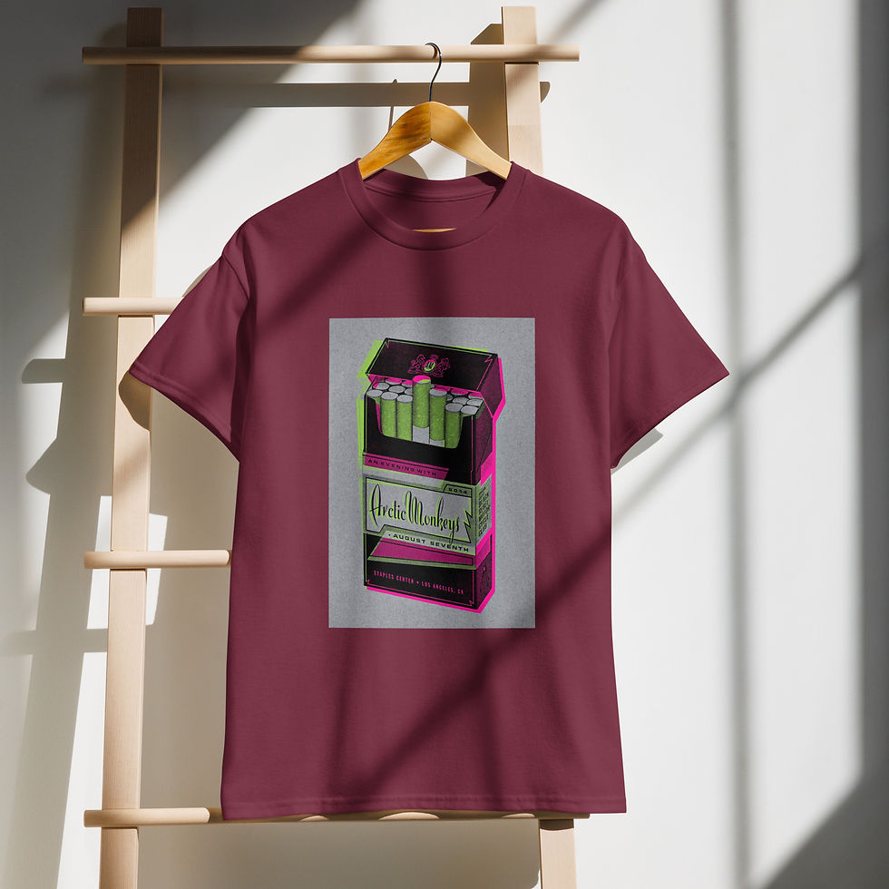 Thumbnail: Bostra - Smart Fit Retro Band T-Shirt 017