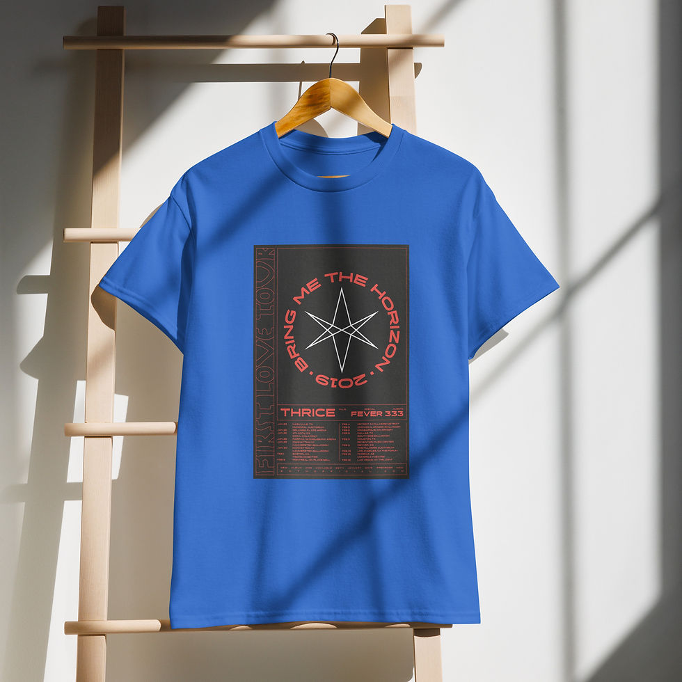 Thumbnail: Bostra - Smart Fit Retro Band T-Shirt 039