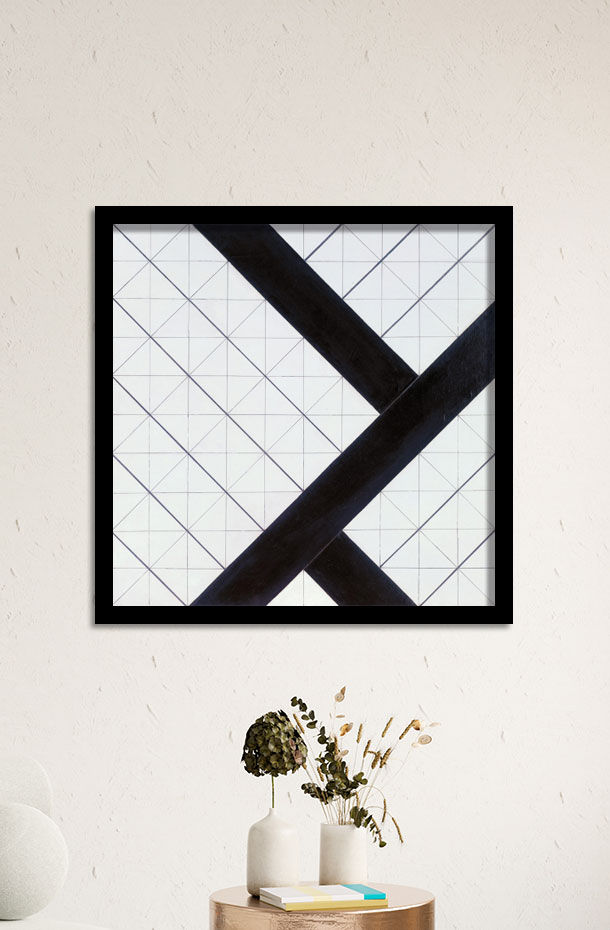 Thumbnail: Counter-composition VI by Theo Van Doesburg