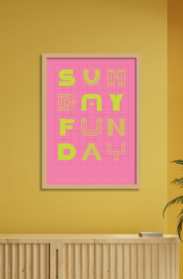 Thumbnail: Typography Poster Series No.27