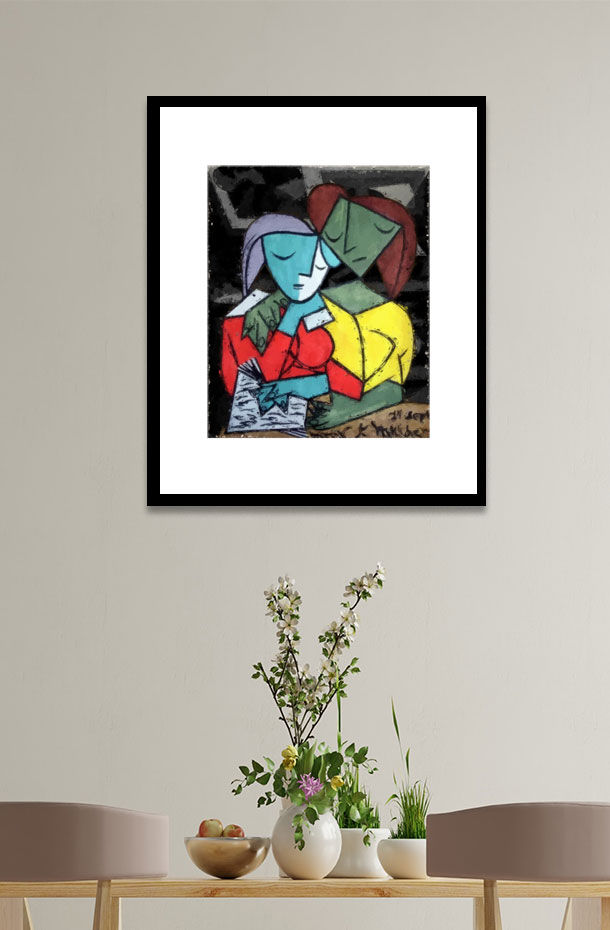 Thumbnail: Two Girls Reading