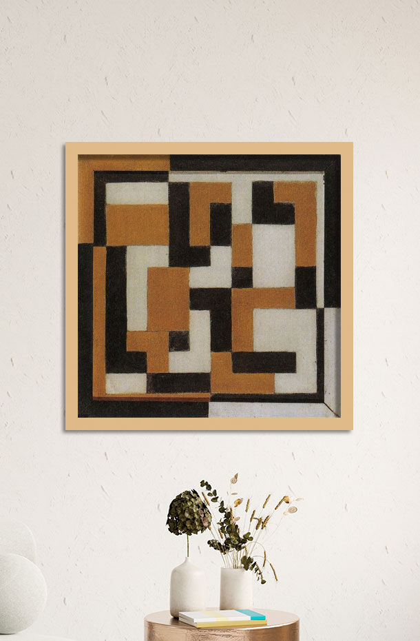 Thumbnail: Composition IX by Theo Van Doesburg