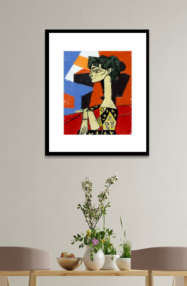 Thumbnail: Jacqueline with Flowers
