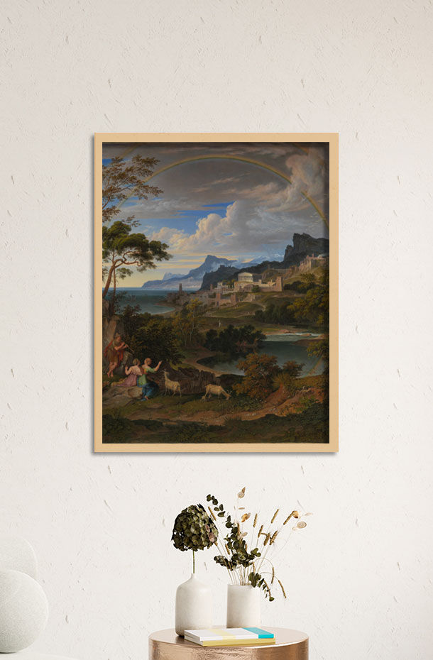 Thumbnail: Heroic Landscape with Rainbow