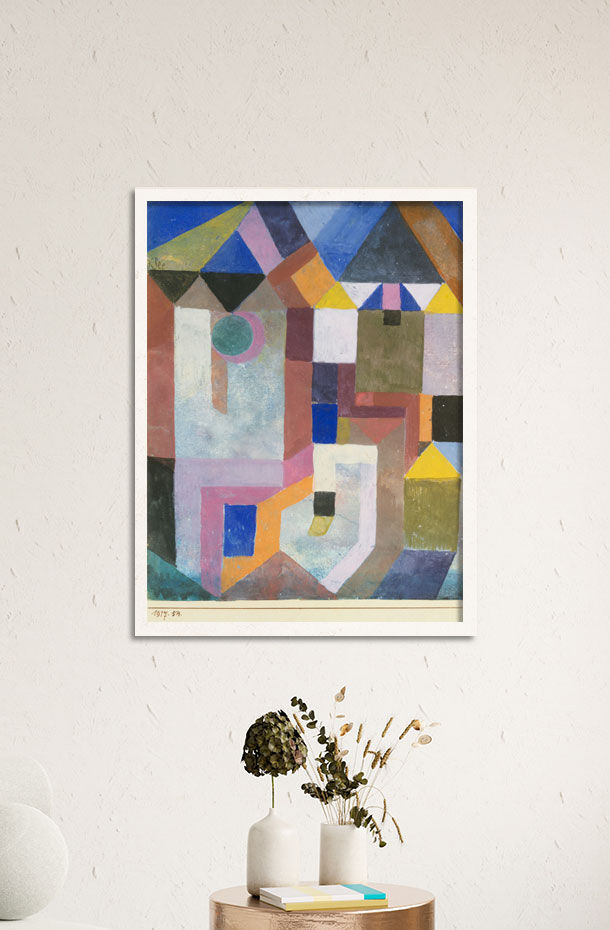 Thumbnail: Colorful Architecture by Paul Klee (879-9)