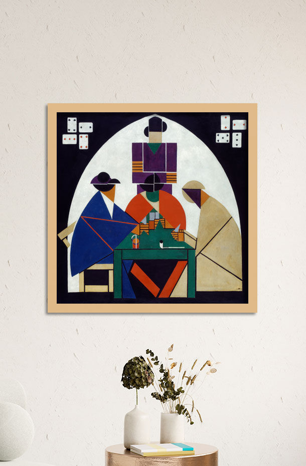 Thumbnail: The Card Players by Theo Van Doesburg