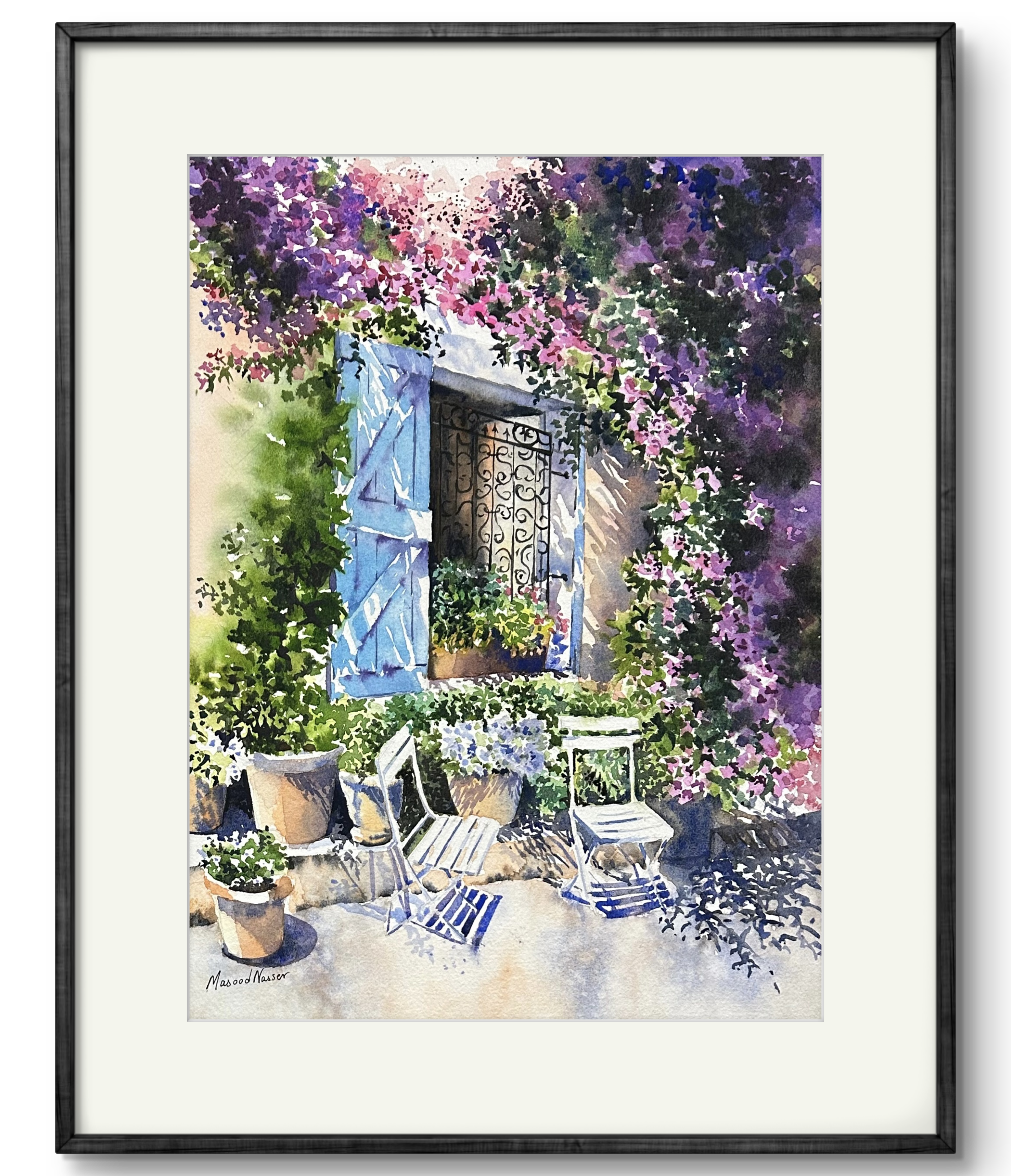 A Riot of Flowers by Masood Nasser