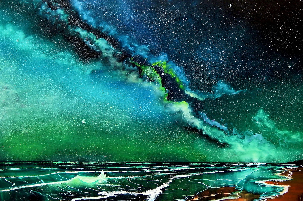 Breaking Darkness 24x36 Oil