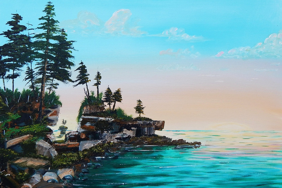Morning Point 20x30 Acrylic