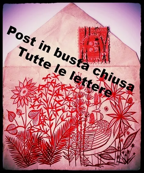 post in busta chiusa tutte le lettere