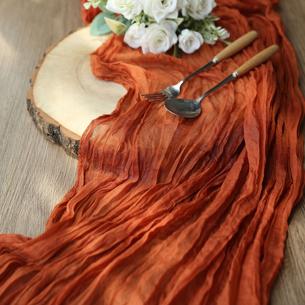 Thumbnail: Cheesecloth Runner Collection