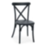 Black Cross Back Chair