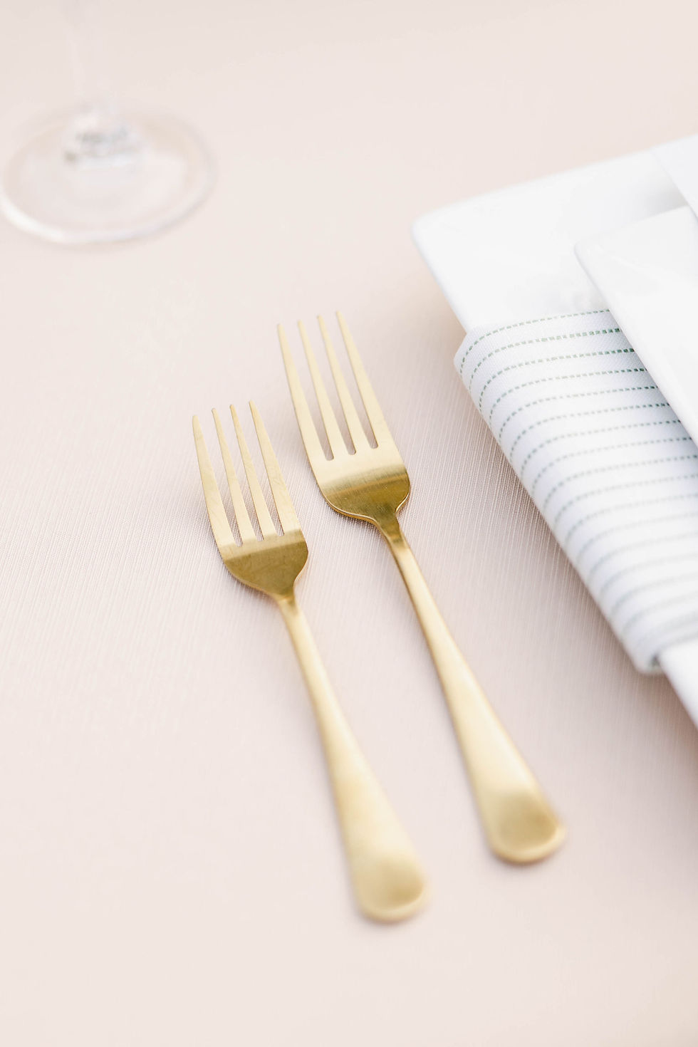 Thumbnail: Gold Satin Flatware Collection