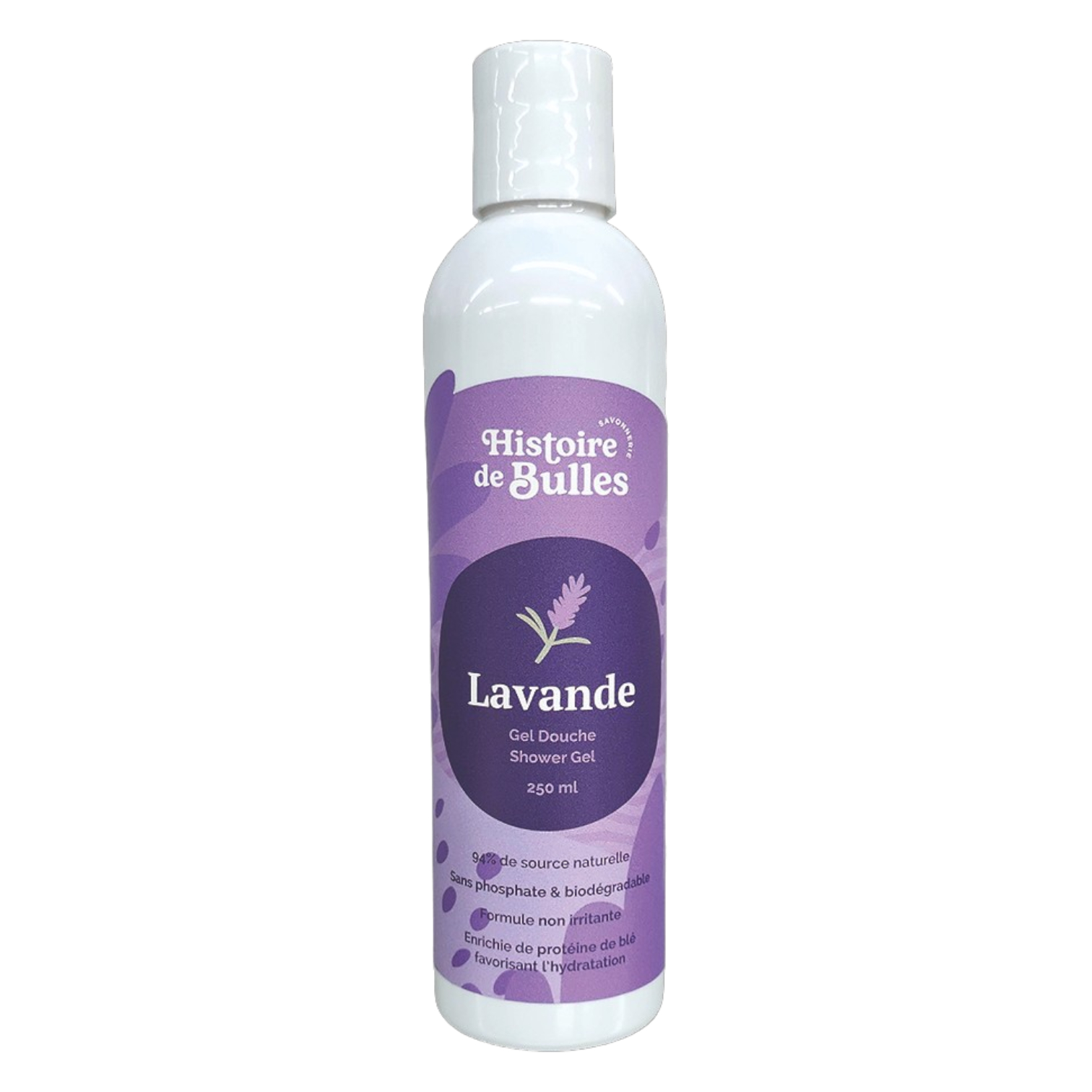 Gel douche Lavande (huile essentielle)