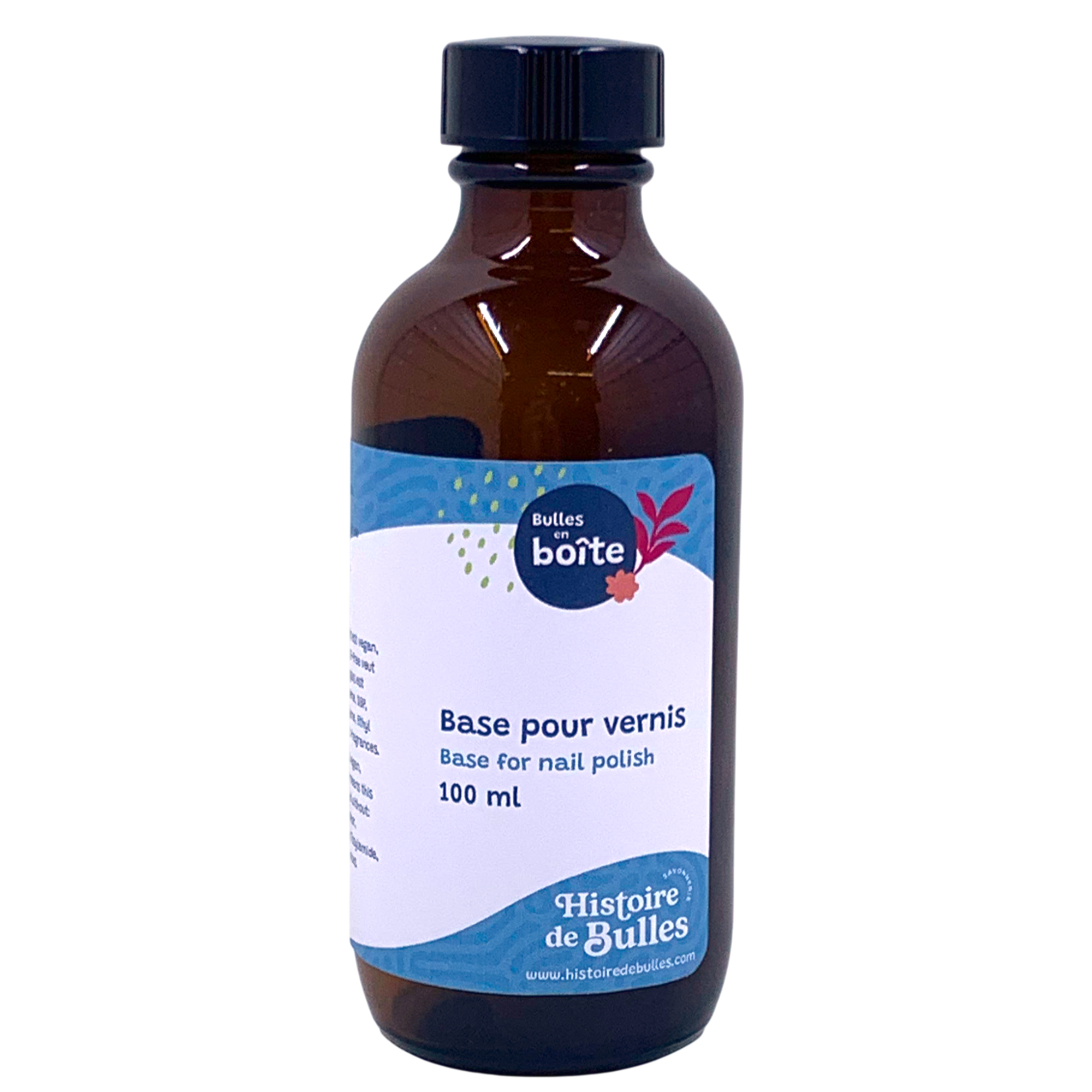Bulles en Boîte - Base pour vernis