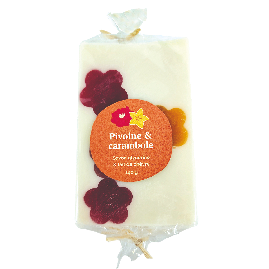 Savon - Pivoine & carambole