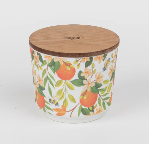 Orange & Honey - Bougie à motifs