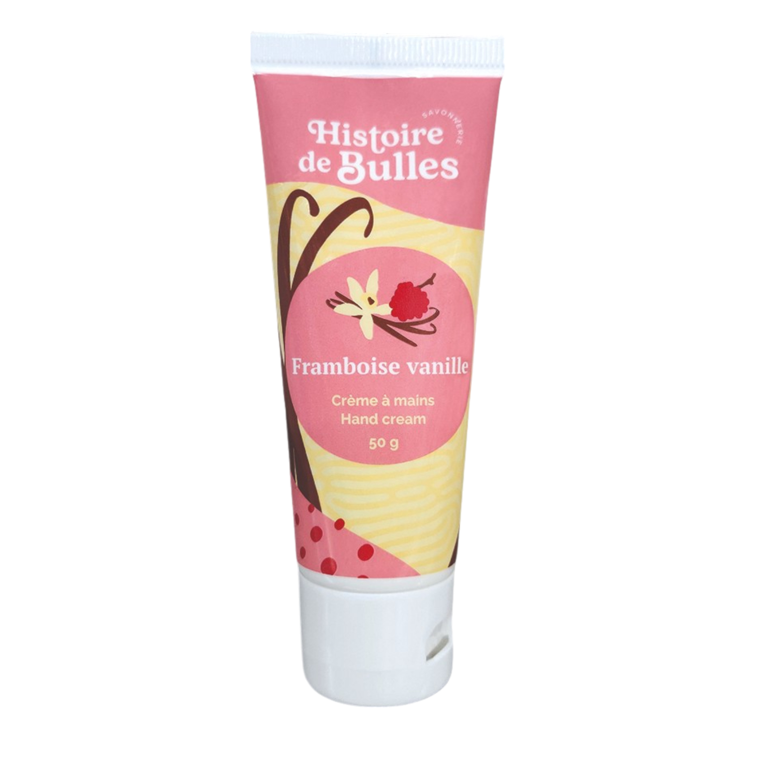 Crème pour les mains Framboise vanille