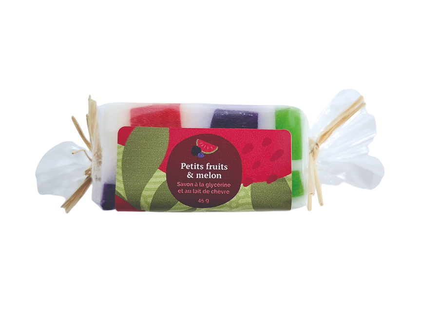 Mini savon Petits fruits melon