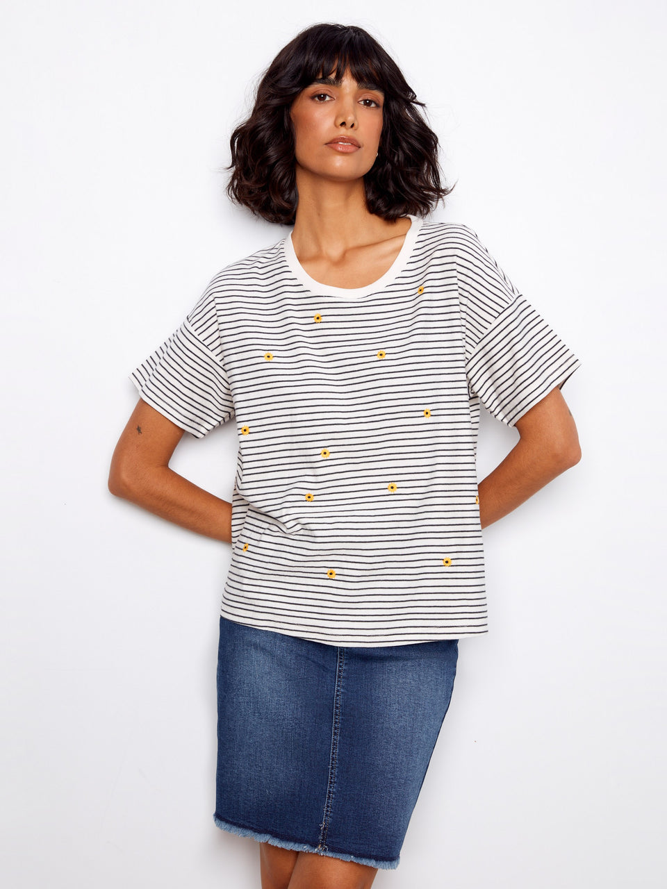 T-shirt tournesol