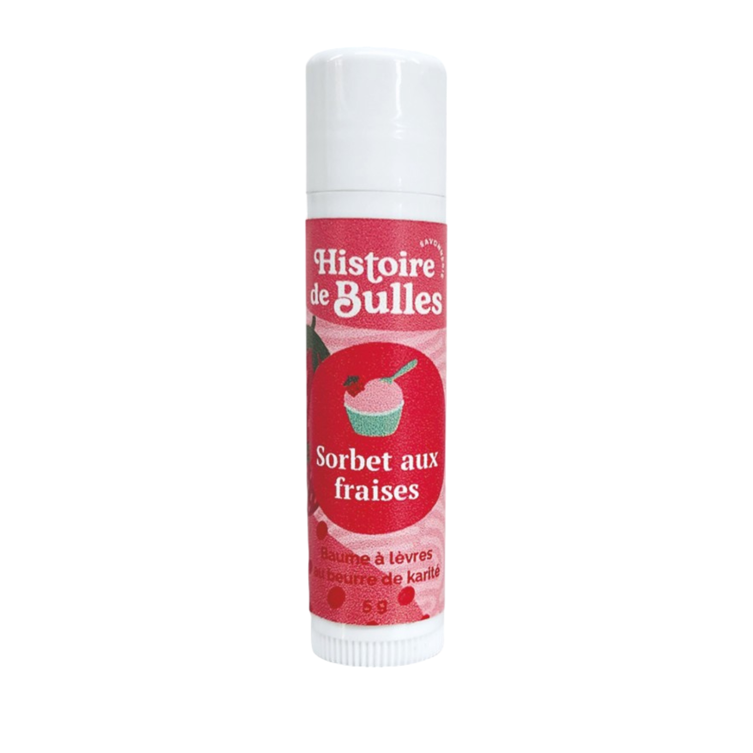 Baume pour les lèvres Fraises