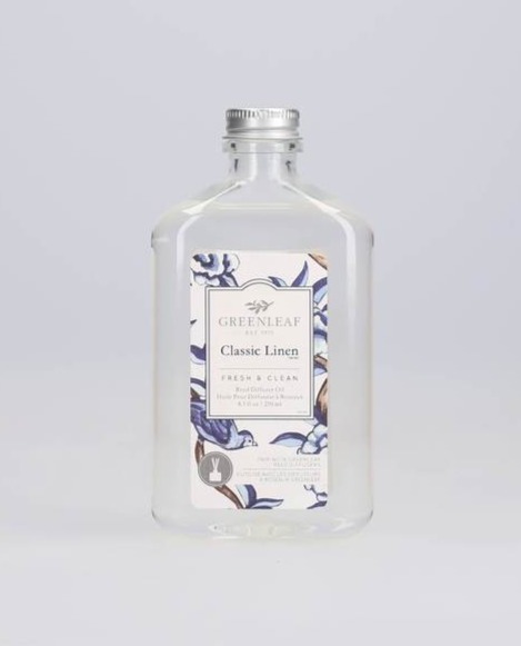 Classic Linen - Huile de diffuseur à roseaux