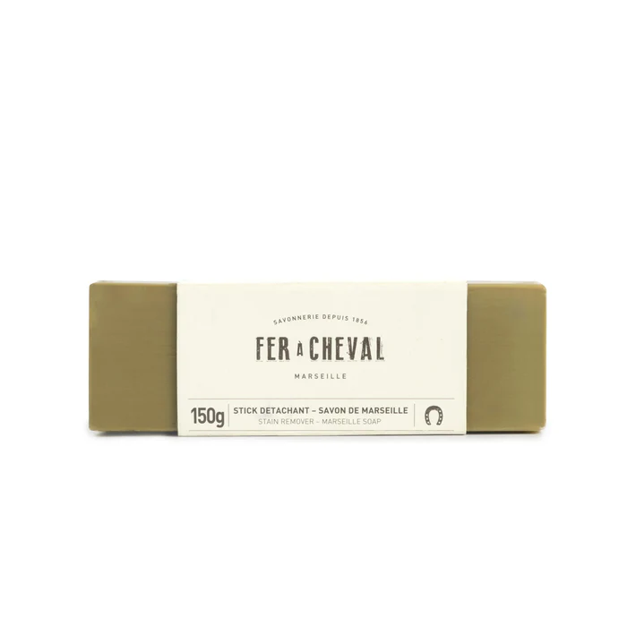 Stick Détachant au Savon de Marseille 150g - Fer à Cheval