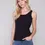 Thumbnail: Reversible Bamboo Camisole - Black