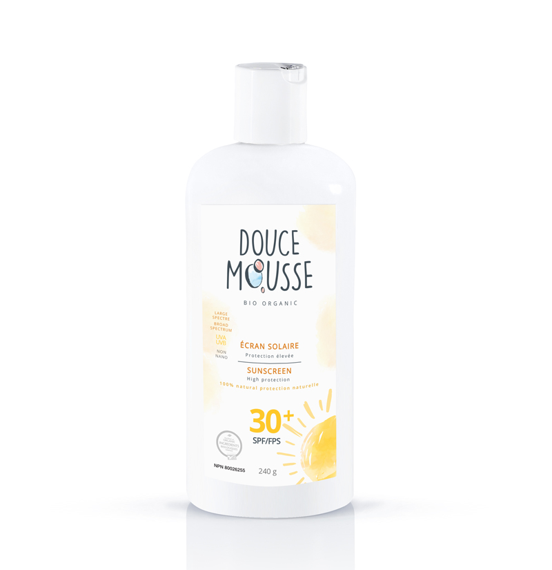 Écran solaire 240g Douce mousse