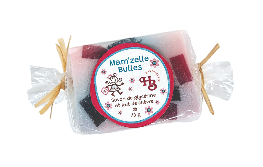 Mam'zelle bulles Savon 1/2