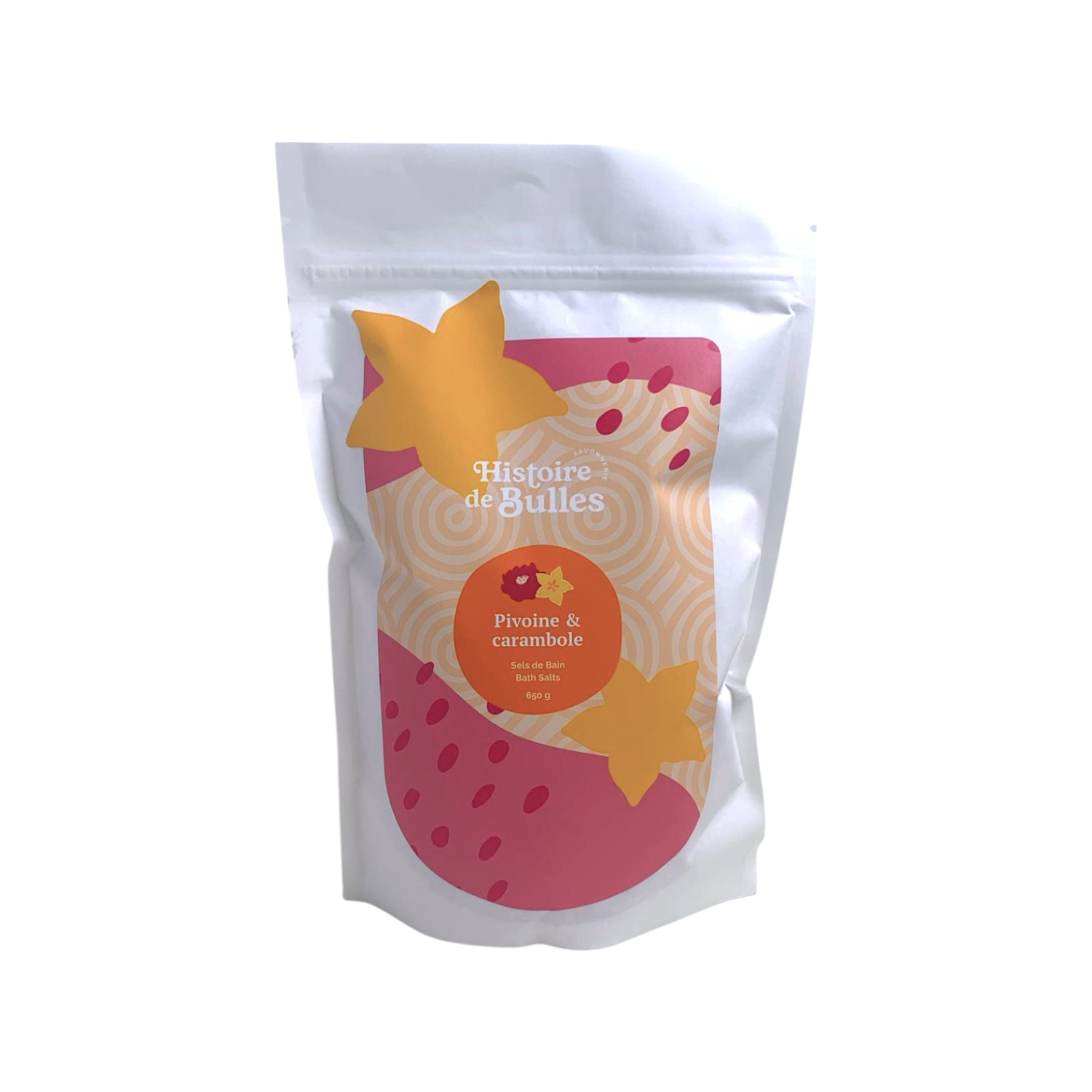 Sels de bain - Pivoine & carambole