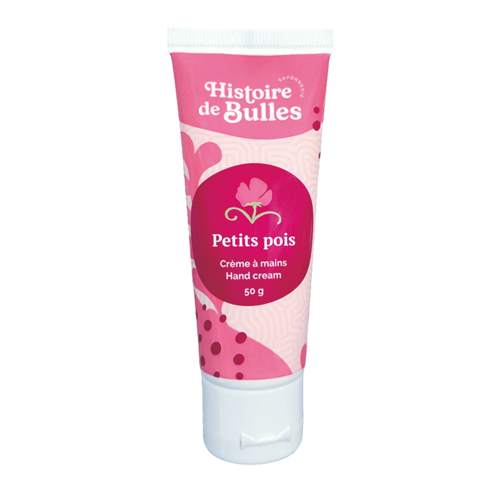 Crème à main petit pois