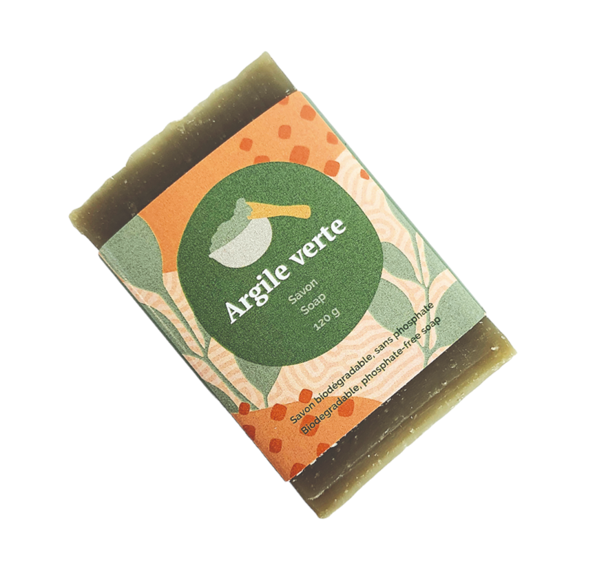 Savon Argile verte