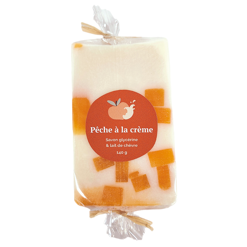 Savon - Pêche à la crème