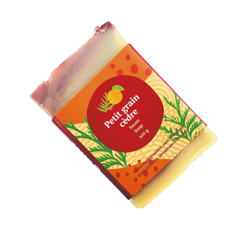 Savon Petit Grain et Cèdre