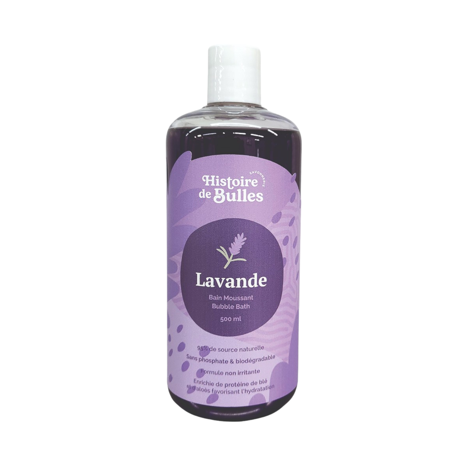 Bain moussant Lavande - 500 ml