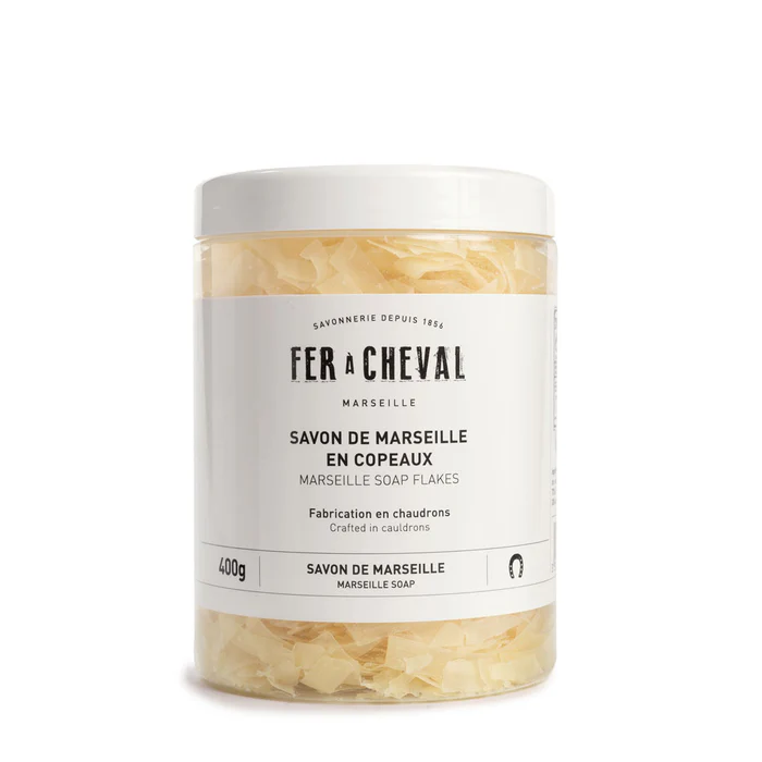 Savon de Marseille Végétal en Copeaux 400g - Fer à Cheval