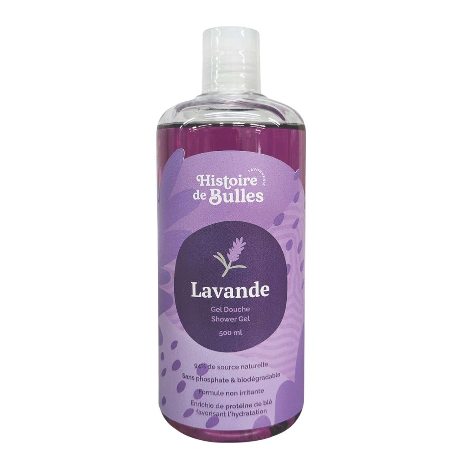 Gel douche Lavande - 500 ml