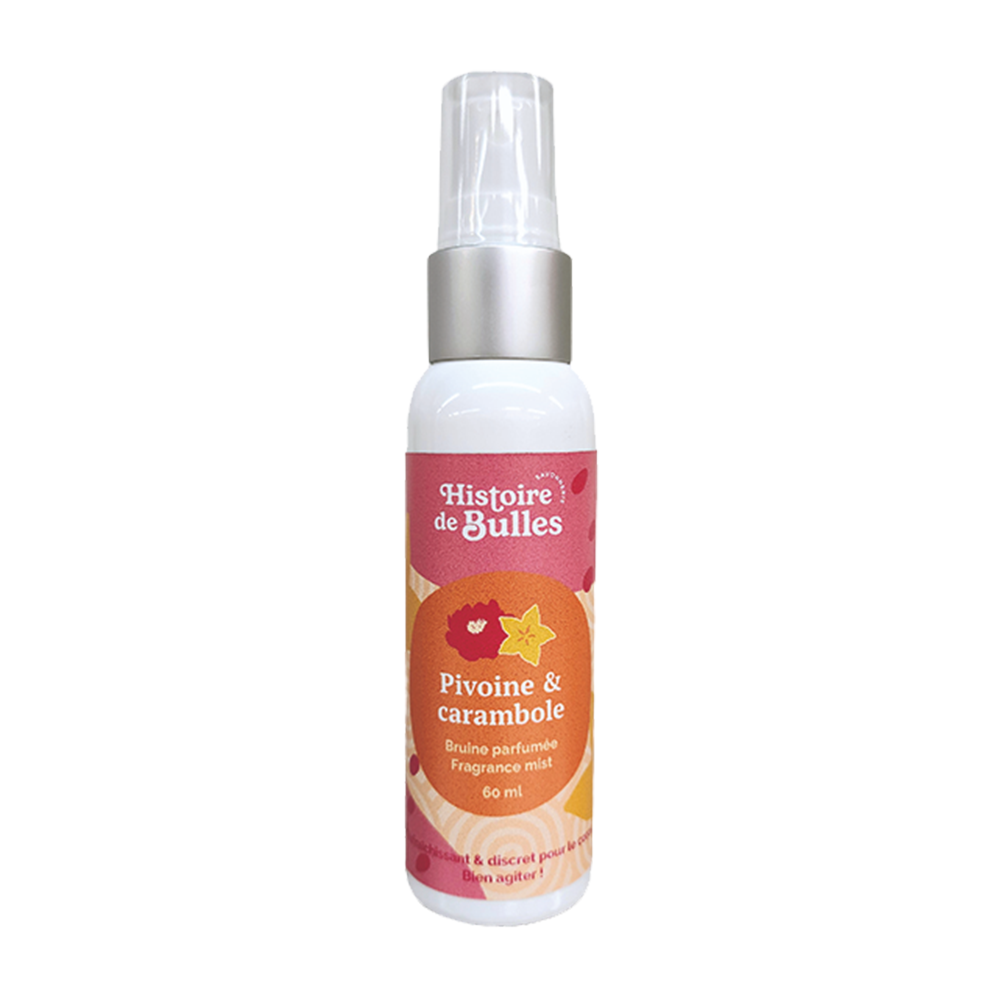 Bruine parfumée - Pivoine & carambole - 60 ml