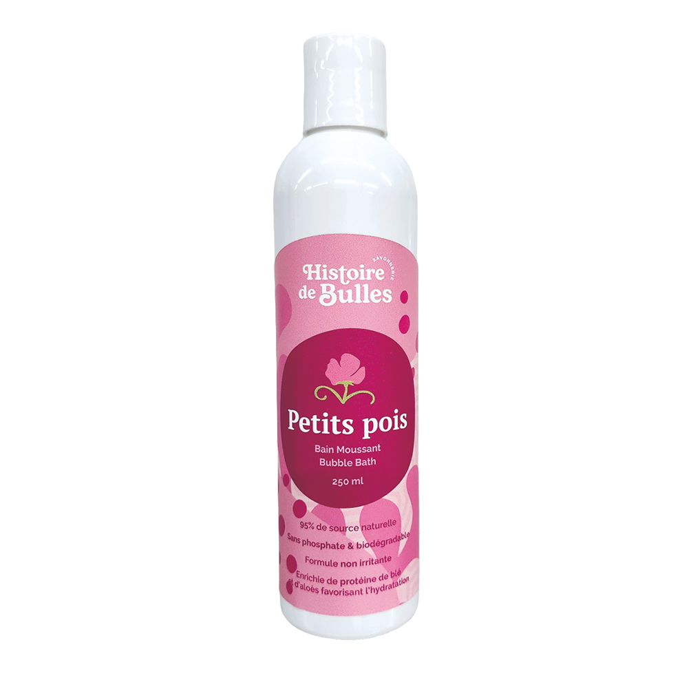 Bain moussant Petits pois