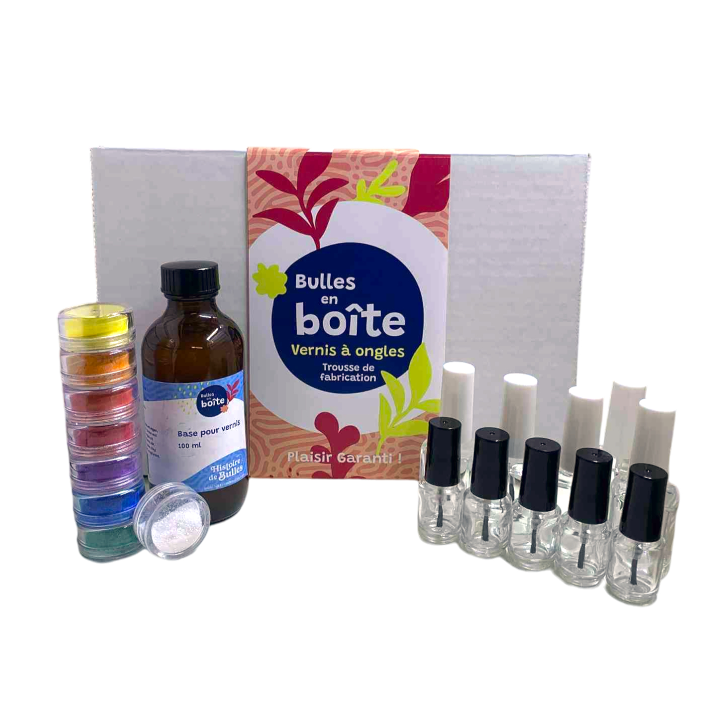 Bulles en Boîte - Vernis à ongles - Trousse de Fabrication