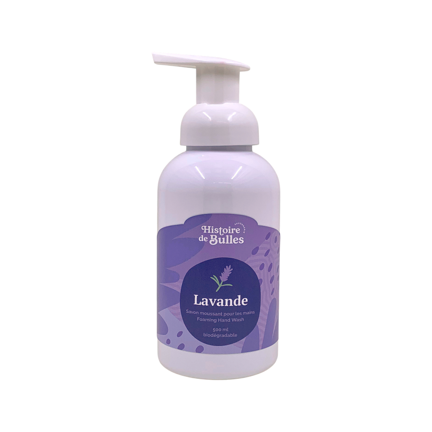 Savon moussant pour les mains Lavande